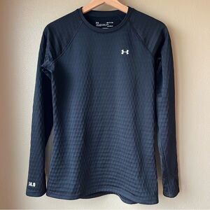Under Armour Coldgear Base Layer 4.0 Women’s S Black Fitted Long Sleeve Shirt